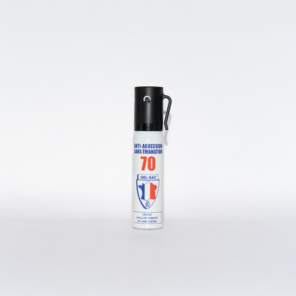 Aérosol de défense - CS - Gel - 25 ml - Diam 20 mm - LE PROTECTEUR