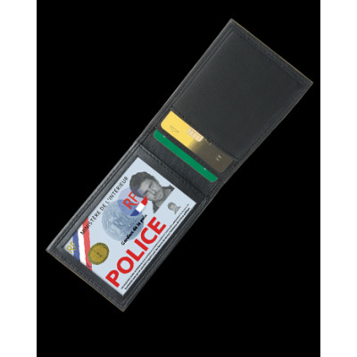 Porte carte - Mini - 2 Volets - Cuir - GK