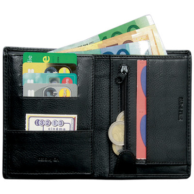 Portefeuille - Horizontal - 3 Volets - Cuir - GK