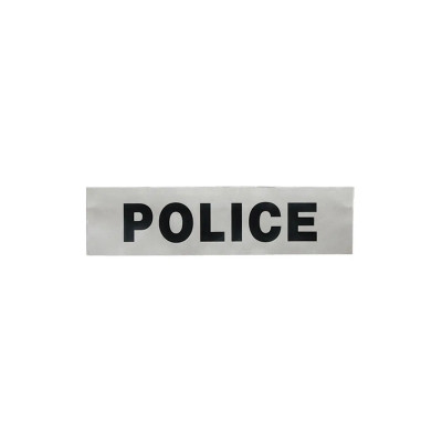 Flaps arrière - Police - 31x8 cm - GK