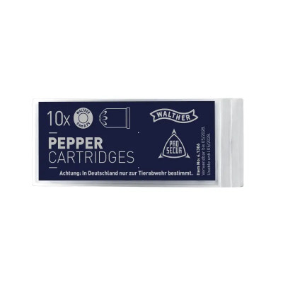 Munitions à blanc / OC - 9mm R - WALTHER