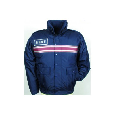 Blouson - Bandes Bordeaux - ASVP - DMB