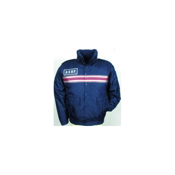 Blouson - Bandes Bordeaux - ASVP - DMB