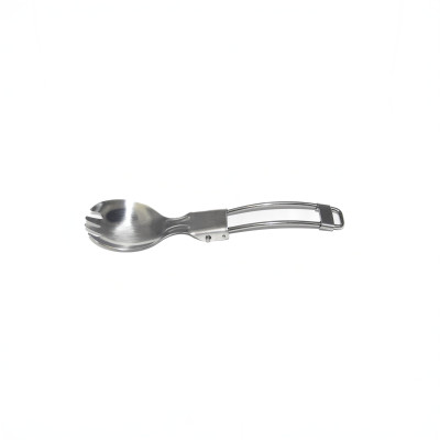 Cuillère fourchette pliante - inox - BCB