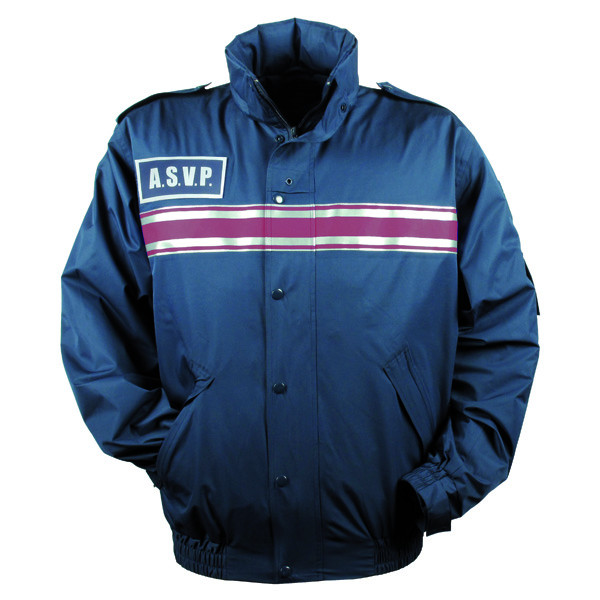 Coupe-vent - Bandes Bordeaux - ASVP - DMB