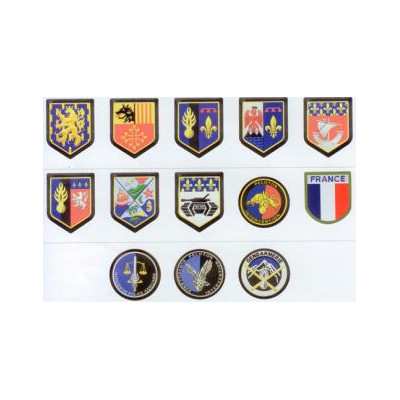 Ecusson - Gendarmerie - Plastique monté sur velcro - DMB