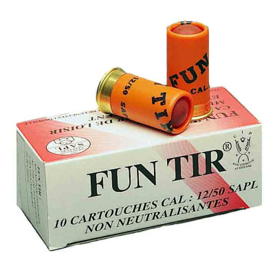 Boîte Gomm-Cogne - 12/50 - 10 pièces - FUN TIR - SAPL
