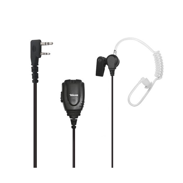 Oreillette - Micro Cravate - Tube acoustique - Pour Kenwood - FALCON