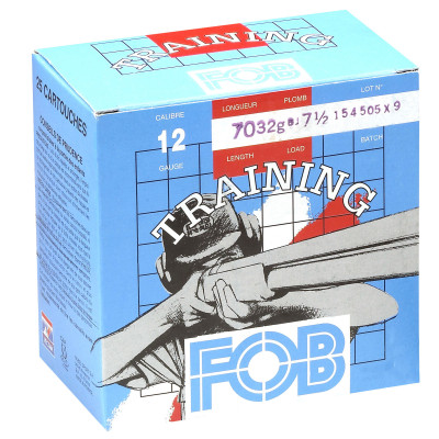 Munitions - Cal 12 - Training - N°7.5 - FOB 