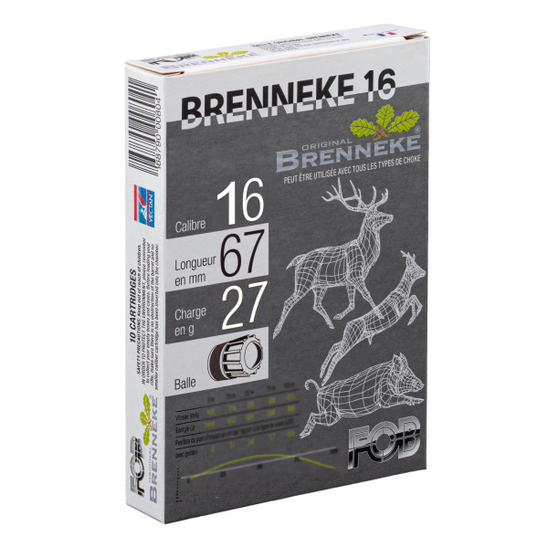 Munitions - Cal .16/67 - BRENNEKE - FOB