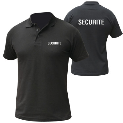 Polo - Sécurité - Noir - PATROL EQUIPEMENT
