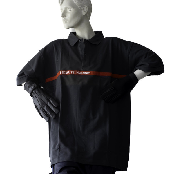 Polo - Sécurité Incendie - Gris - ANDORSTAR