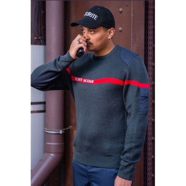 Pull - Sécurité Incendie - Gris - VALLE DE LA SEE