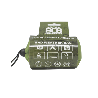 Sac de survie intempérie - Vert OD - BCB