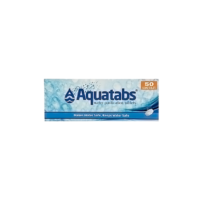 Tablettes de purification d'eau - 50pcs - BCB