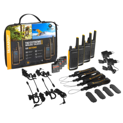 Emetteur récepteur PMR446 - Pack de 4 T82 EXTREME QUAD - MOTOROL