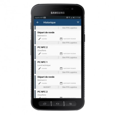 Pack de contrôle de ronde temps réel - Android - VIGICOM