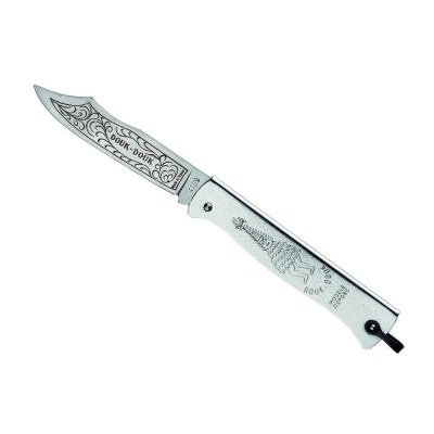 Couteau - Manche chrome - 9 cm - DOUK DOUK