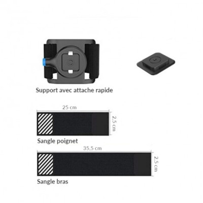 Coque durcie avec brassard velcro - VIGICOM
