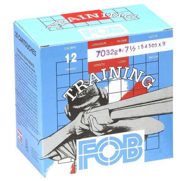 Munitions - Cal 12 - Training - N°7.5 - FOB 