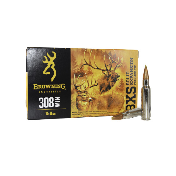 Munitions - Cal. 308Win BXS 150 grains - BROWNING
