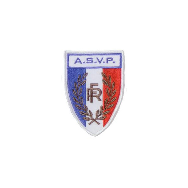 Ecusson grand modèle confectionné - ASVP - DMB