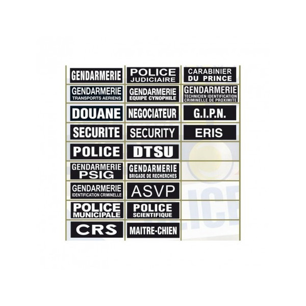 Flaps avant - 13x4 cm - PATROL EQUIPEMENT