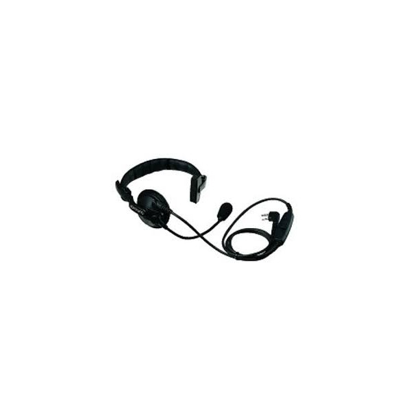Micro casque léger avec PTT - 1 écouteur - «VOX Ready» - KENWOOD