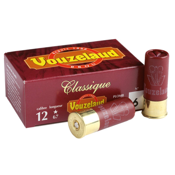 Munitions - Cal .12/67 - N°6 - VOUZELAUD