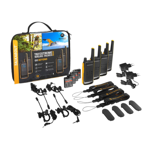 Emetteur récepteur PMR446 - Pack de 4 T82 EXTREME QUAD - MOTOROL