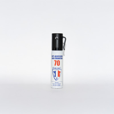 Aérosol de défense - CS - Gel - 25 ml - Diam 20 mm - LE PROTECTEUR