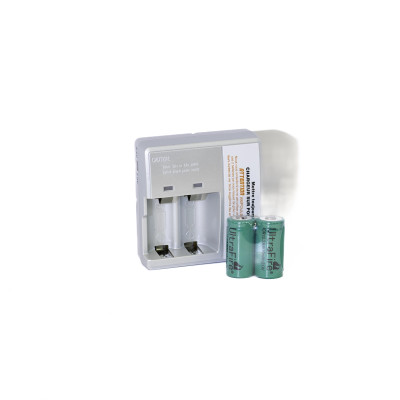 Chargeur secteur 220 V pour CR123AR - 3 V
