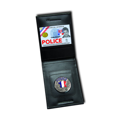 Porte carte - Vertical - 2 Volets - Cuir - GK