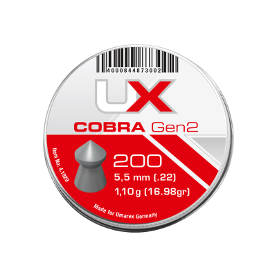 Boite de plombs pointus - 500 pcs - COBRA - UMAREX