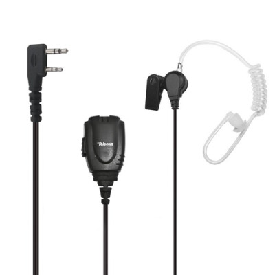 Oreillette - Micro Cravate - Tube acoustique - Pour Kenwood - FALCON