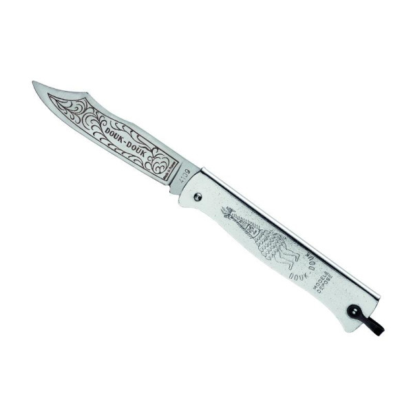 Couteau - Manche chrome - 9 cm - DOUK DOUK