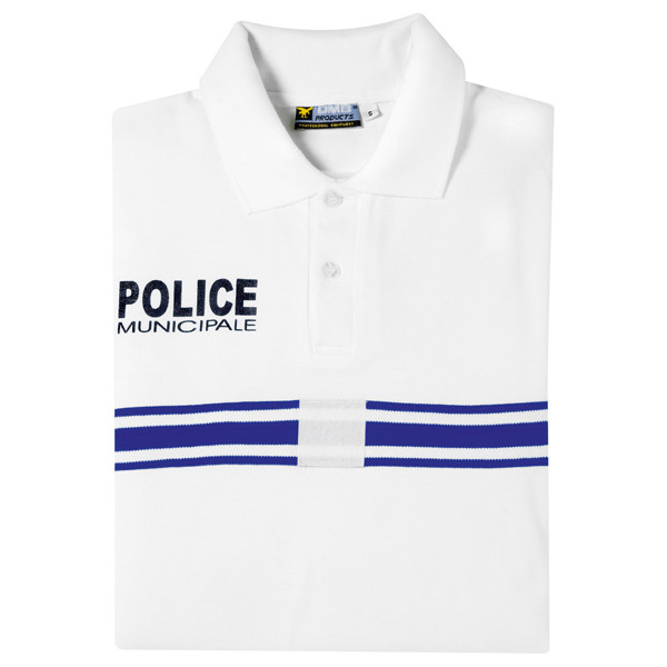 Polo - Manches courtes - Blanc  - PM - DMB