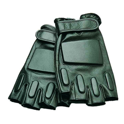 Mitaines d'intervention - Cuir - Noir - GK