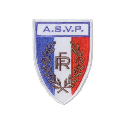 Ecusson grand modèle confectionné - ASVP - DMB