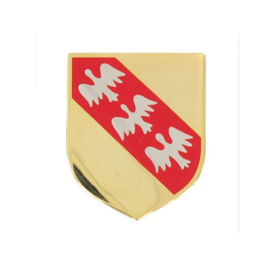 Ecusson métalique Region Lorraine - DMB